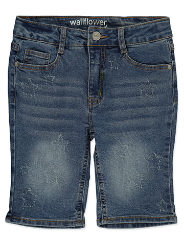 Wallflower Girl Girls' Bermuda Denim Shorts - CookiesKids.com