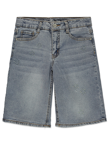 Wallflower Girl Girls' Denim Star Shorts - CookiesKids.com