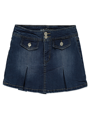 Wallflower Girl Girls' Denim Skorts - CookiesKids.com