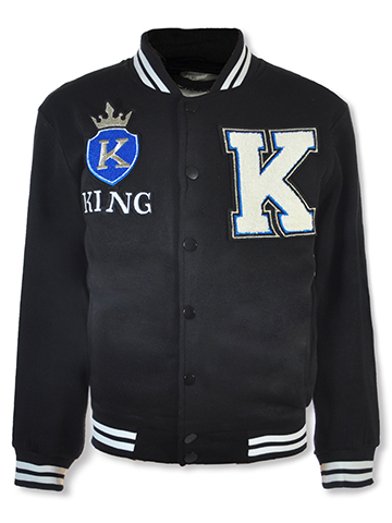CP Drygoods Boys' Fleece Varsity Jacket - CookiesKids.com
