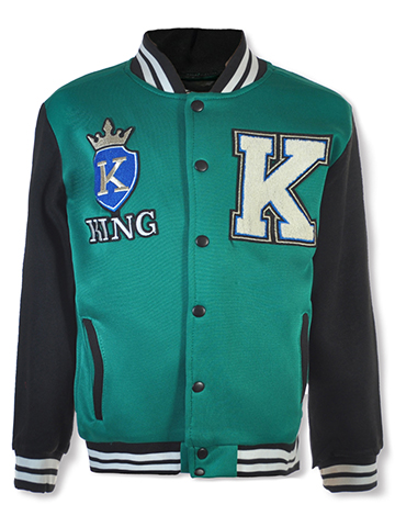CP Drygoods Boys' Fleece Varsity Jacket - CookiesKids.com