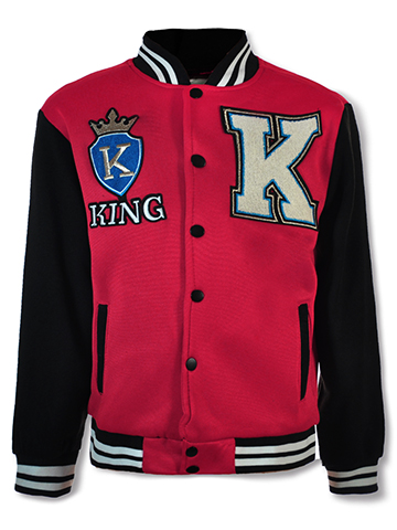 CP Drygoods Boys' Fleece Varsity Jacket - CookiesKids.com