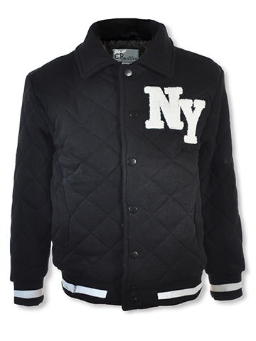 CP Drygoods Boys' Quilted Varsity Jacket - CookiesKids.com