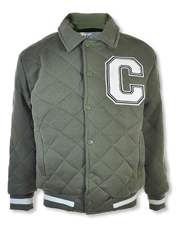 CP Drygoods Boys' Quilted Varsity Jacket - CookiesKids.com