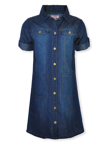 Chillipop Girls' Chambray Dress - CookiesKids.com