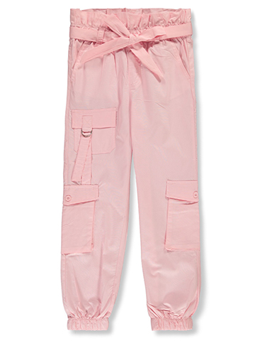Chillipop Girls' Paper Bag Cargo Pants - CookiesKids.com