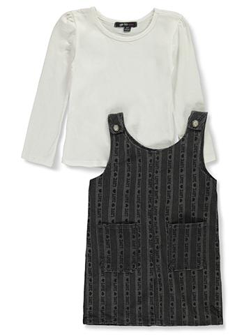 Girls Hearts Girls' 2-Piece Skirtalls Set - CookiesKids.com