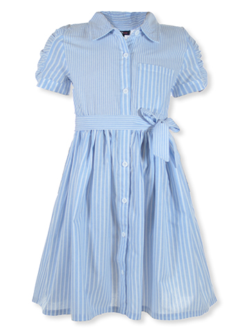 Girls Hearts Girls' Striped Poplin Dress - CookiesKids.com
