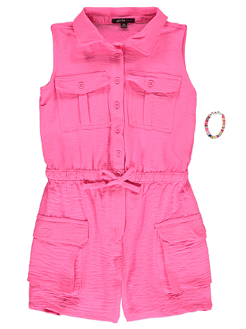 Girls Hearts Girls' 2-Piece Romper Set Outfit - CookiesKids.com