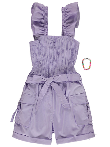 Girls Hearts Girls' 2-Piece Romper Set Outfit - CookiesKids.com