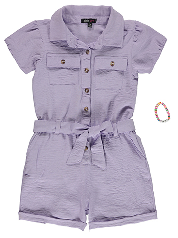 Girls Hearts Girls' 2-Piece Romper Set Outfit - CookiesKids.com