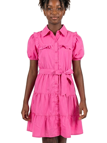 Chillipop Girls' Tiered Dress - CookiesKids.com