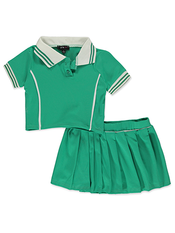 Girls Hearts Girls' 2-Piece Skorts Set Outfit - CookiesKids.com