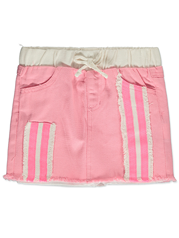 Chillipop Girls' Frayed Twill Skorts - CookiesKids.com