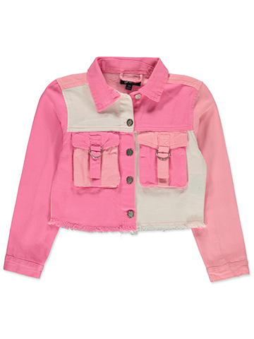 Girls Hearts Girls Frayed Twill Jacket - CookiesKids.com