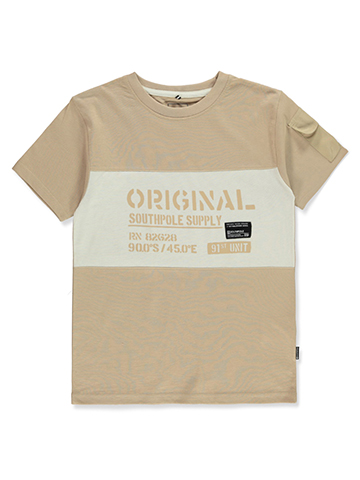 Southpole Boys' Freight Pocket T-Shirt - CookiesKids.com