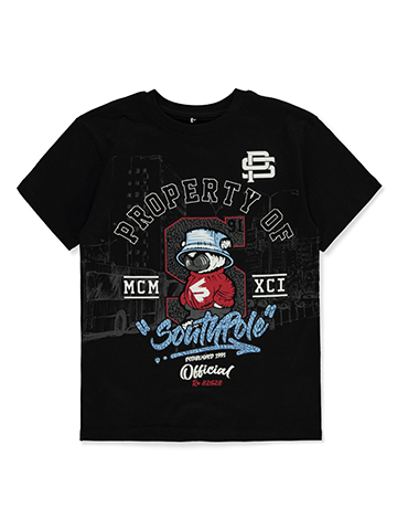 Southpole Boy's Varsity Bear T-Shirt - CookiesKids.com