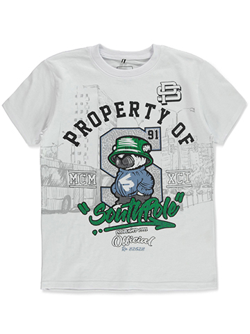 Southpole Boy's Varsity Bear T-Shirt - CookiesKids.com