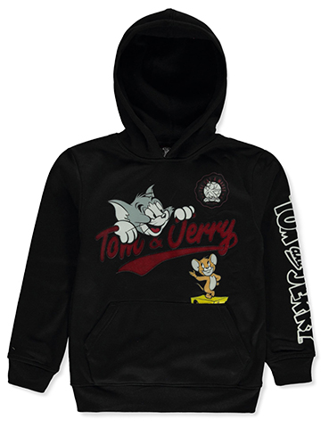 Tom & Jerry Boys' Cat And Mouse Hoodie - CookiesKids.com