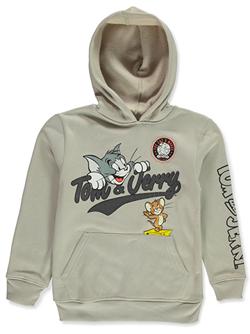 Tom & Jerry Boys' Cat And Mouse Hoodie - CookiesKids.com