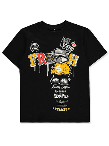 Southpole Boys' Street Bear T-Shirt - CookiesKids.com