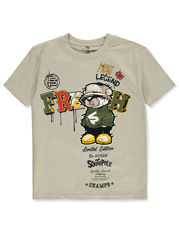 Southpole Boys' Street Bear T-Shirt - CookiesKids.com