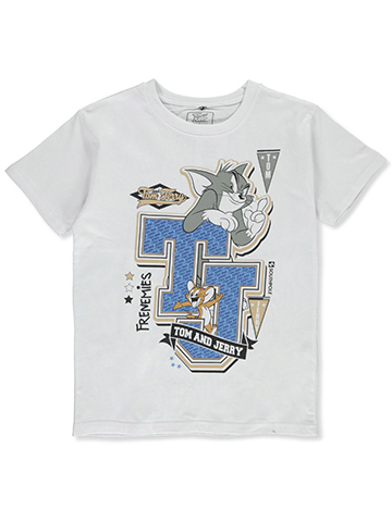 Tom & Jerry Boys' Varsity T-Shirt - CookiesKids.com