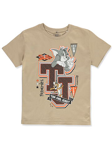 Tom & Jerry Boys' Varsity T-Shirt - CookiesKids.com