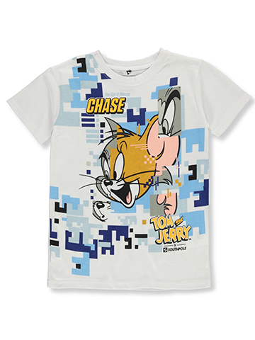 Tom & Jerry Boys' Pixel T-Shirt - CookiesKids.com