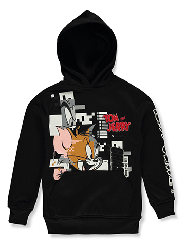 Tom & Jerry Boys' Pixel Hoodie - CookiesKids.com