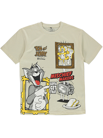 Tom & Jerry Boys' Mischief T-Shirt - CookiesKids.com