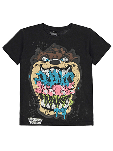 Looney Tunes Boys' Taz T-Shirt - CookiesKids.com