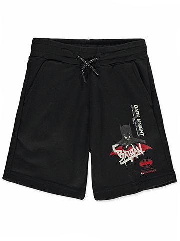 Southpole Batman Boys' Dark Knight Fleece Shorts - CookiesKids.com
