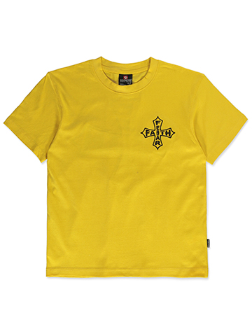 Southpole Faith Cross Graphic T-Shirt - CookiesKids.com