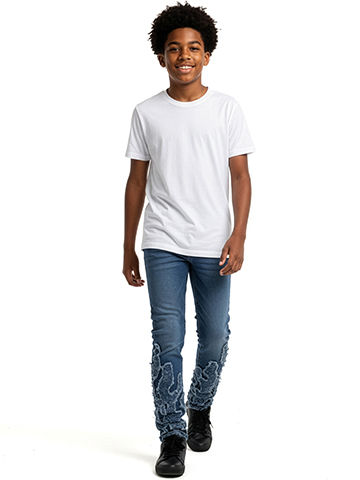 Encrypted Boys' Paisley Slim Jeans - CookiesKids.com