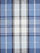 Blue/White *Plaid #76*