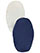 Navy/White