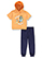 Orange/Navy