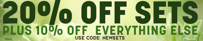 20% OFF SETS PLUS10% OFF EVERYTHING ELSE! Use code: NEWSETS. Expires 2/28/26, 11:59 PM PST.