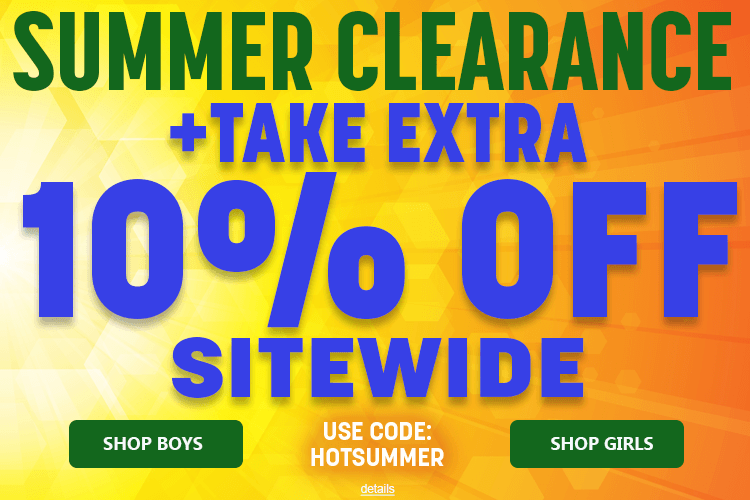 SUMMER CLEARANCE + TAKE EXTRA 10% OFF SITEWIDE! Use code: HOTSUMMER. Expires 6/30/26, 11:59 PM PST.