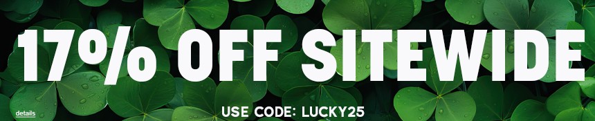 17% OFF SITEWIDE! Use code: LUCKY25. Expires 3/17/25, 11:59 PM PST.