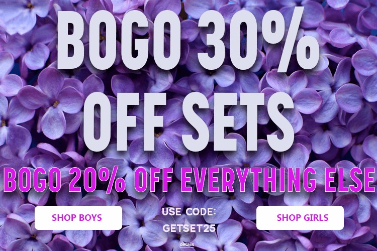 BOGO 30% OFF SETS - 20% OFF EVERYTHING ELSE! Use code: GETSET25. Expires 4/23/25, 11:59 PM PST.