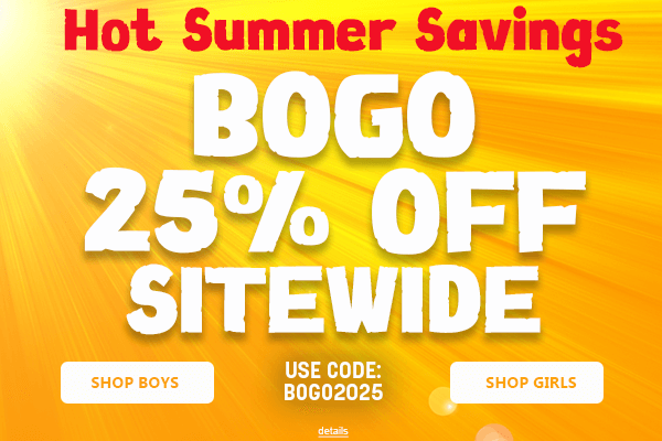 Hot Summer Savings: BOGO 25% OFF SITEWIDE! Use code: BOGO2025. Expires 6/25/25, 11:59 PM PST.