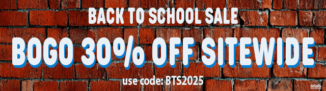 Back to School BOGO 30% OFF SITEWIDE! Use code: BTS2025. Expires 8/8/24, 11:59 PM PST.